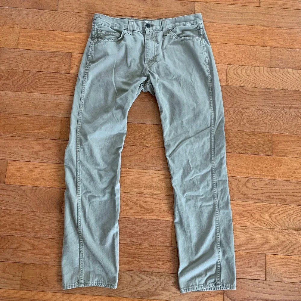 Levi's‎ 511 Slim Stretch Light Khaki Pants Mens 31x30